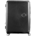 American Tourister Curio 2 Hardside Suitcase Set of 3 Black 45138, 45139, 45140 with FREE Digital Luggage Scale 12775 - 2