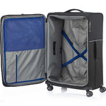 Samsonite 73H Large 78cm Softside Suitcase Black 38025 - 5