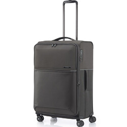 Bagworld Australia Shop Viewing Samsonite 73H Medium 71cm Softside Suitcase Platinum Grey 38024