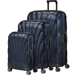 Samsonite C-Lite Hardside Suitcase Set of 3 Midnight 22862, 22860, 22859 with FREE Memory Foam Pillow 21244