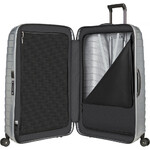 Samsonite Proxis Hardside Suitcase Set of 3 Silver 26035, 26042, 26043 with FREE Memory Foam Pillow 21244 - 4