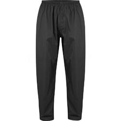 Mac In A Sac Packable Waterproof Unisex Overtrousers Extra Small Black OXS