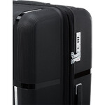 Samsonite Interlace Hardside Suitcase Set of 3 Black 45813, 45815, 15816 with FREE Memory Foam Pillow 21244  - 5