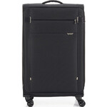Samsonite City Rhythm Softside Suitcase Set of 3 Black 36824, 36825, 36826 with FREE Memory Foam Pillow 21244 - 1