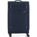 Samsonite City Rhythm Softside Suitcase Set of 3 Navy 36824, 36825, 36826 with FREE Worldwide USB Charging Adaptor 86350 - 1
