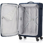 Samsonite City Rhythm Softside Suitcase Set of 3 Navy 36824, 36825, 36826 with FREE Worldwide USB Charging Adaptor 86350 - 5