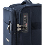 Samsonite City Rhythm Softside Suitcase Set of 3 Navy 36824, 36825, 36826 with FREE Worldwide USB Charging Adaptor 86350 - 6
