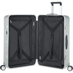 Samsonite Lite-Box ALU Hardside Suitcase Set of 3 Aluminium 22705, 22706, 22707 with FREE Memory Foam Pillow 21244 - 4