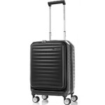 American Tourister Frontec Small/Cabin 14.1” Laptop 54cm Hardside Suitcase Jet Black 43505