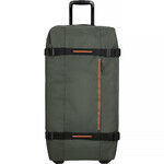 American Tourister Urban Track Drop Bottom Wheel Duffel Set of 3 Dark Khaki 43163, 43164, 43165 with FREE Digital Luggage Scale 12775 - 1