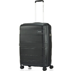American Tourister Light Max Medium 69cm Hardside Suitcase Black 48199