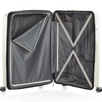 American Tourister Light Max Hardside Suitcase Set of 3 Off White 48198, 48199, 48200 with FREE Digital Luggage Scale 12775 - 5