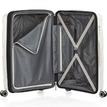 American Tourister Light Max Medium 69cm Hardside Suitcase Off White 48199 - 5