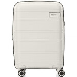 American Tourister Light Max Small/Cabin 55cm Hardside Suitcase Off White 48198 - 1