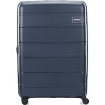 American Tourister Light Max Hardside Suitcase Set of 3 Navy 48198, 48199, 48200 with FREE Memory Foam Pillow 21244 - 1