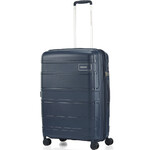 American Tourister Light Max Medium 69cm Hardside Suitcase Navy 48199