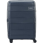 American Tourister Light Max Medium 69cm Hardside Suitcase Navy 48199 - 1