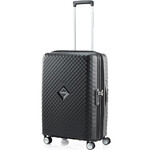 American Tourister Squasem Medium 66cm Hardside Suitcase Black 45746