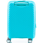 American Tourister Squasem Small/Cabin 55cm Hardside Suitcase Aqua Blue 45745 - 2