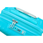 American Tourister Squasem Small/Cabin 55cm Hardside Suitcase Aqua Blue 45745 - 6