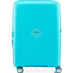 American Tourister Squasem Medium 66cm Hardside Suitcase Aqua Blue 45746 - 1