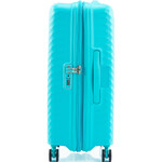 American Tourister Squasem Medium 66cm Hardside Suitcase Aqua Blue 45746 - 3