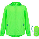 Mac In A Sac Neon Packable Waterproof Unisex Jacket Small Green NS