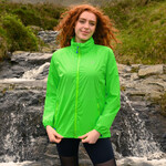 Mac In A Sac Neon Packable Waterproof Unisex Jacket Extra Small Green NXS - 1