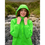 Mac In A Sac Neon Packable Waterproof Unisex Jacket Large Green NL - 2