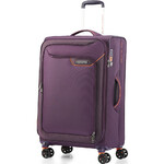 American Tourister Applite 4 Eco Medium 71cm Softside Suitcase Purple 45823