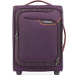 American Tourister Applite 4 Eco Small/Cabin 50cm Softside Suitcase Purple 45820 - 1