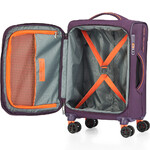American Tourister Applite 4 Eco Small/Cabin 55cm Softside Suitcase Purple 45822 - 5