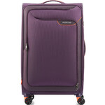 American Tourister Applite 4 Eco Large 82cm Softside Suitcase Purple 45824 - 1