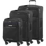 Samsonite B-Lite 5 Softside Suitcase Set of 3 Black 47922, 47923, 47924 with FREE Memory Foam Pillow 21244