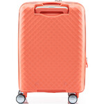 American Tourister Squasem Small/Cabin 55cm Hardside Suitcase Bright Coral 45745 - 2