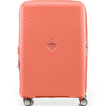 American Tourister Squasem Hardside Suitcase Set of 3 Bright Coral 45745, 45746, 45747 with FREE Memory Foam Pillow 21244 - 1