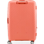 American Tourister Squasem Hardside Suitcase Set of 3 Bright Coral 45745, 45746, 45747 with FREE Memory Foam Pillow 21244 - 2