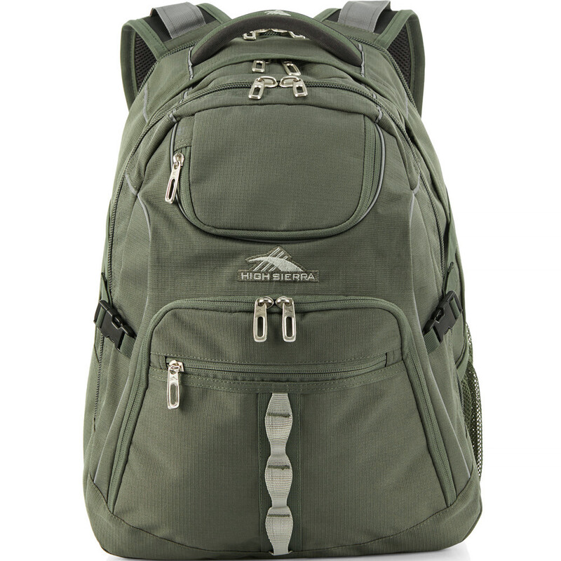 Bagworld Australia Shop Viewing High Sierra Access 3.0 Eco RFID Blocking 16 Laptop Tablet Backpack Khaki 45729