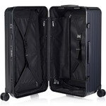 Samsonite Lite-Box ALU Trunk Large 74cm Hardside Suitcase Black 32693 - 5
