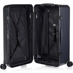 Samsonite Lite-Box ALU Trunk Large 74cm Hardside Suitcase Black 32693 - 5