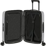 Samsonite Nuon Small/Cabin 55cm Hardside Suitcase Matt Silver 34399 - 5