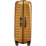Samsonite Proxis Hardside Suitcase Set of 3 Honey Gold 26035, 26042, 26043 with FREE Memory Foam Pillow 21244 - 3