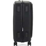 American Tourister Curio Book Opening Medium 68cm Hardside Suitcase Black 48233 - 4