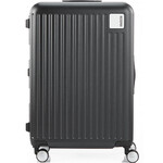 American Tourister Lockation Medium 65cm Hardside Suitcase Black 45739 - 1