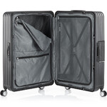 American Tourister Lockation Hardside Suitcase Set of 3 Black 45738, 45739, 45741 with FREE Memory Foam Pillow 21244 - 5