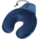 Samsonite Travel Accessories Memory Foam Pillow With Pouch Midnight Blue 21244