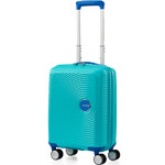 American Tourister Little Curio Small/Cabin 47cm Hardside Suitcase Teal 43851