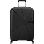 American Tourister Starvibe Hardside Suitcase Set of 3 Black 46370, 46371, 46372 with FREE Memory Foam Pillow 21244 - 1