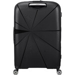 American Tourister Starvibe Hardside Suitcase Set of 3 Black 46370, 46371, 46372 with FREE Memory Foam Pillow 21244 - 2