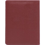 Cellini Ladies' Tuscany Leather RFID Blocking Card Holder Wallet Red WOM23 - 1